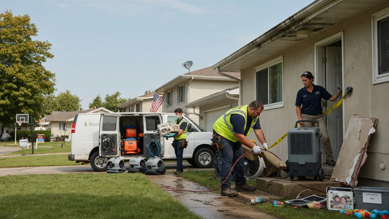 Water Damage Restoration in Dallas, WI near me